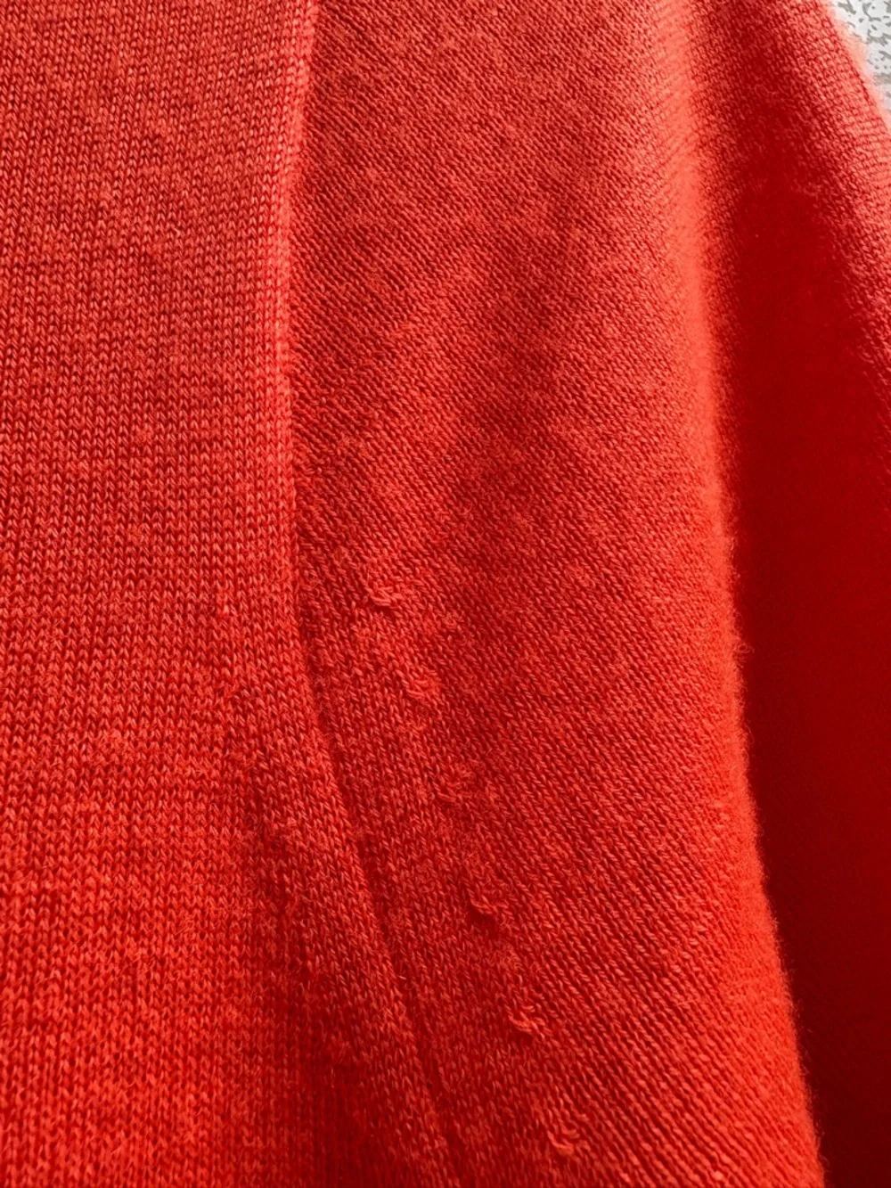 J.Crew Collection Short Sleeve 100% Italian Cashmere Sweater Size M